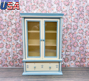 Dollhouse Miniature 1/12 or 1/6 Scale Wood Cabinet Bookcase Bookshelf Furniture Accessory