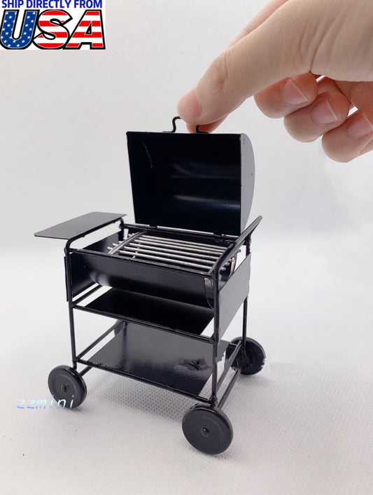 1:12 Dollhouse Miniature BBQ/Barbecue Grill Furniture Outdoor