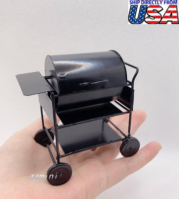 1:12 Dollhouse Miniature BBQ/Barbecue Grill Furniture Outdoor