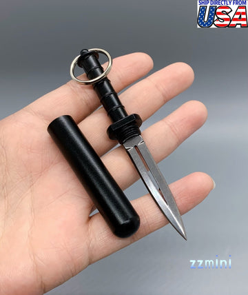 Miniature Small Swords Stainless Steel EDC Blade Portable Pocket Knife Tool For Real Mini Cooking Daily Use Best Gift