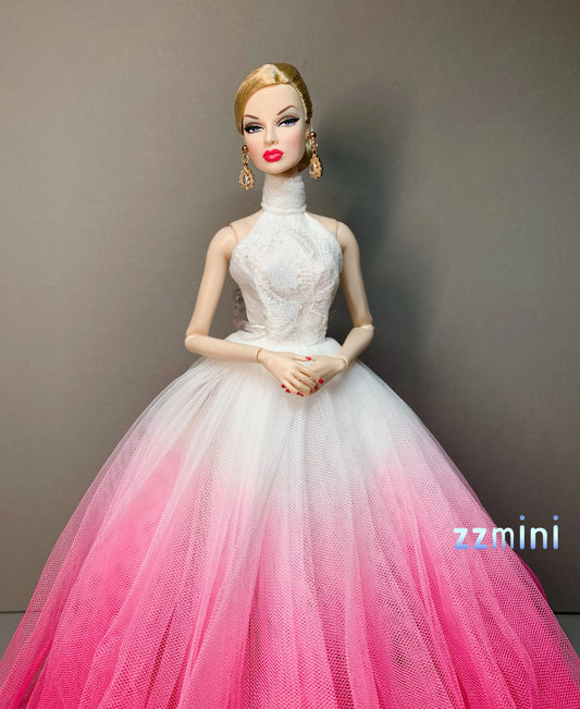 Fashion Doll Dress Little Classical Evening Dress Clothes for 11.5" Doll