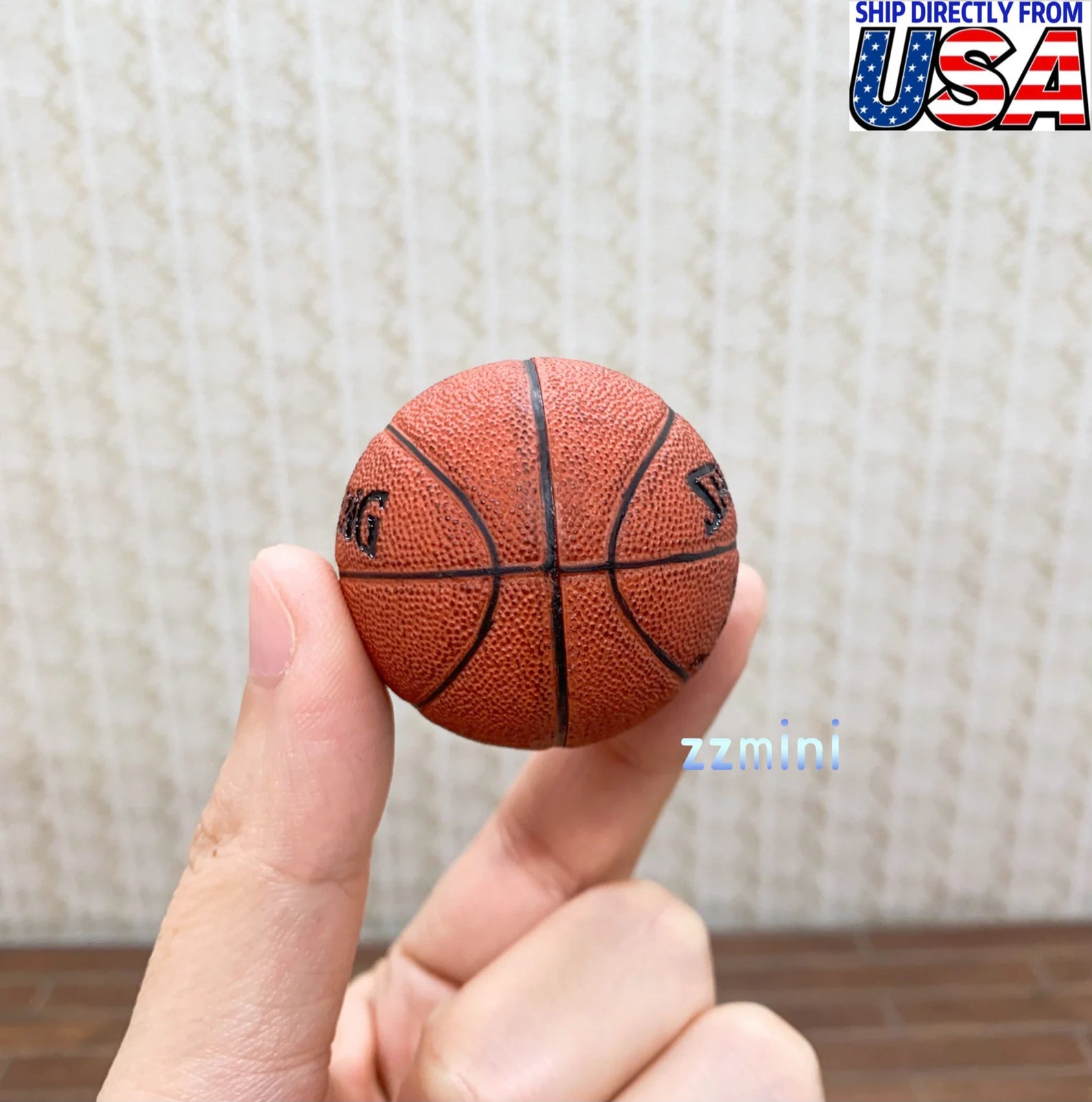 Dollhouse Miniature Maestro Mini Magnet Basketball Model Simulation Action Figure Toy Decoration Gift